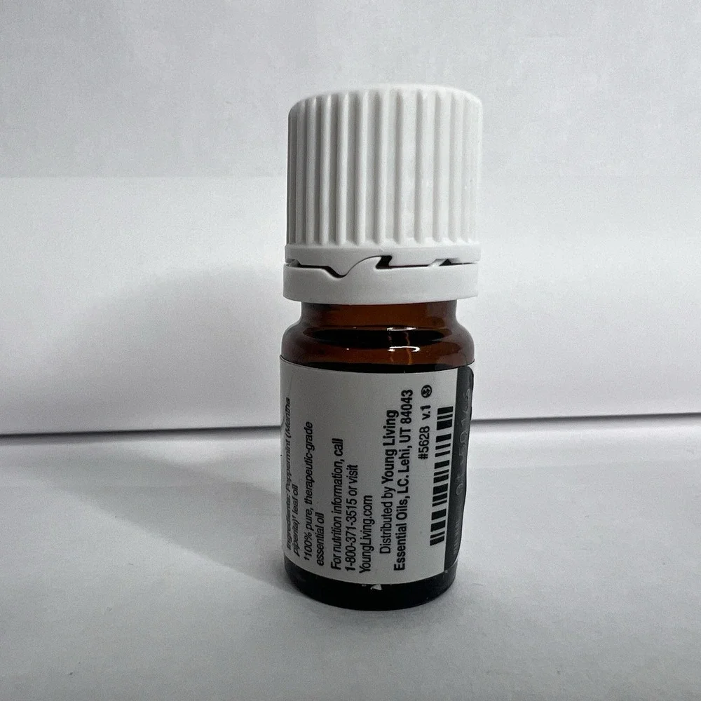 Young Living Peppermint Vitality Essential Oil 5 ml - Aromatherapy - New Sealed
